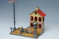 Märklin Wärterhaus mit Kerzenbeleuchtung; etwa 1920