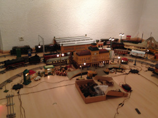 Märklin Komplettanlage Weihnachten 2012